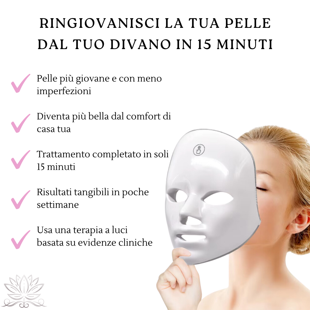 Maschera Bloom - Terapia a Luci Rosse