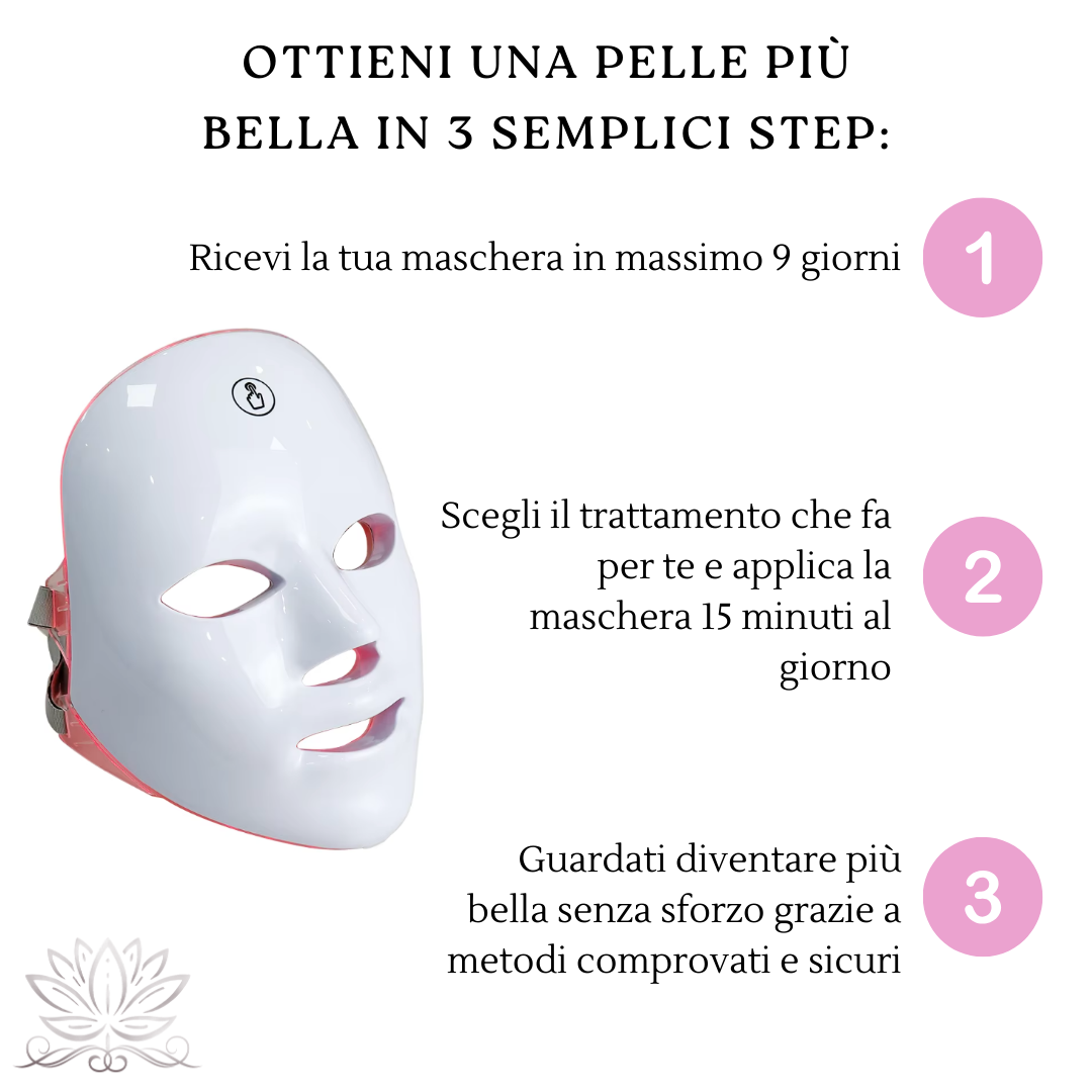 Maschera Bloom - Terapia a Luci Rosse