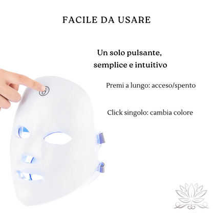 Maschera Bloom - Terapia a Luci Rosse